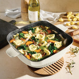 Cultura 6.5 Quart Enameled Cast Iron Multi-Cooker with Reversible Lid