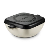 Cultura 6.5 Quart Enameled Cast Iron Multi-Cooker with Reversible Lid