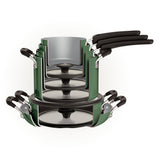 Nesting 11 Piece Ceramic Nonstick Cookware Set