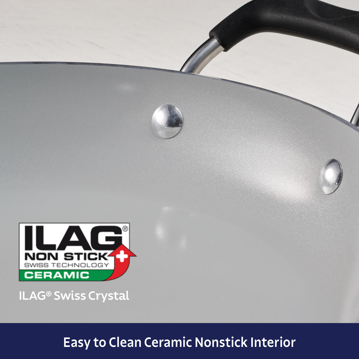 Nesting 11 Piece Ceramic Nonstick Cookware Set