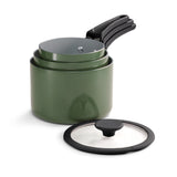 Nesting 6 Piece Ceramic Nonstick Cookware Set