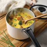 Nesting 6 Piece Ceramic Nonstick Cookware Set