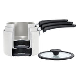 Nesting 6 Piece Ceramic Nonstick Cookware Set