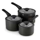 Nesting 6 Piece Ceramic Nonstick Cookware Set