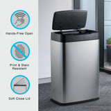Large Stainless Steel Sensor Bin