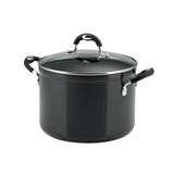 Tramontina Aluminum Nonstick Covered Stock Pot - Charcoal Gray