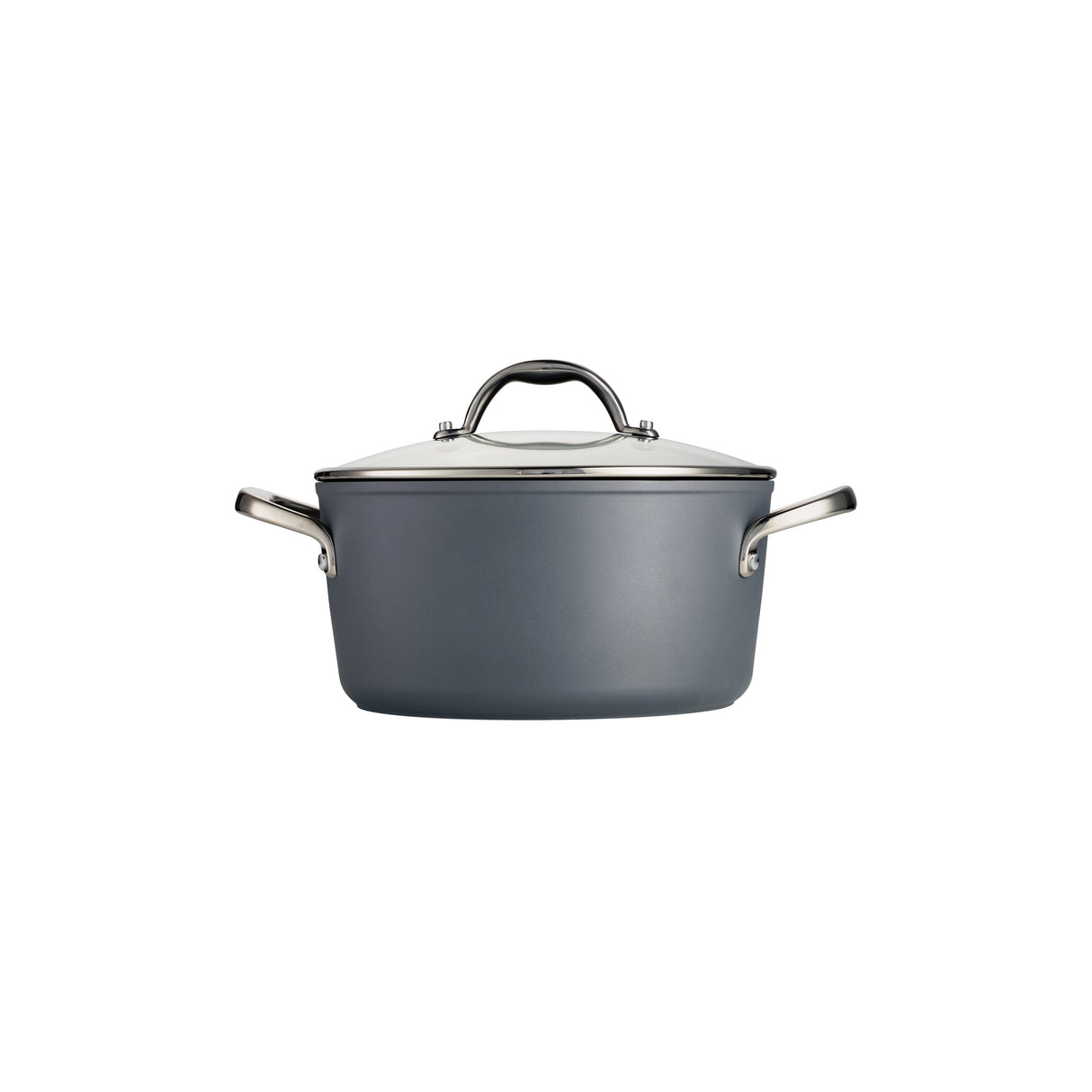 9 Piece Induction Nonstick Cookware Set - Slate Gray