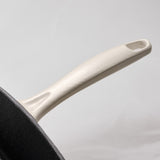 Bestow 11 Inch Enameled Cast-Iron Grill Pan with Press