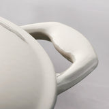 Bestow 12 Inch Enameled Cast-Iron Covered Skillet
