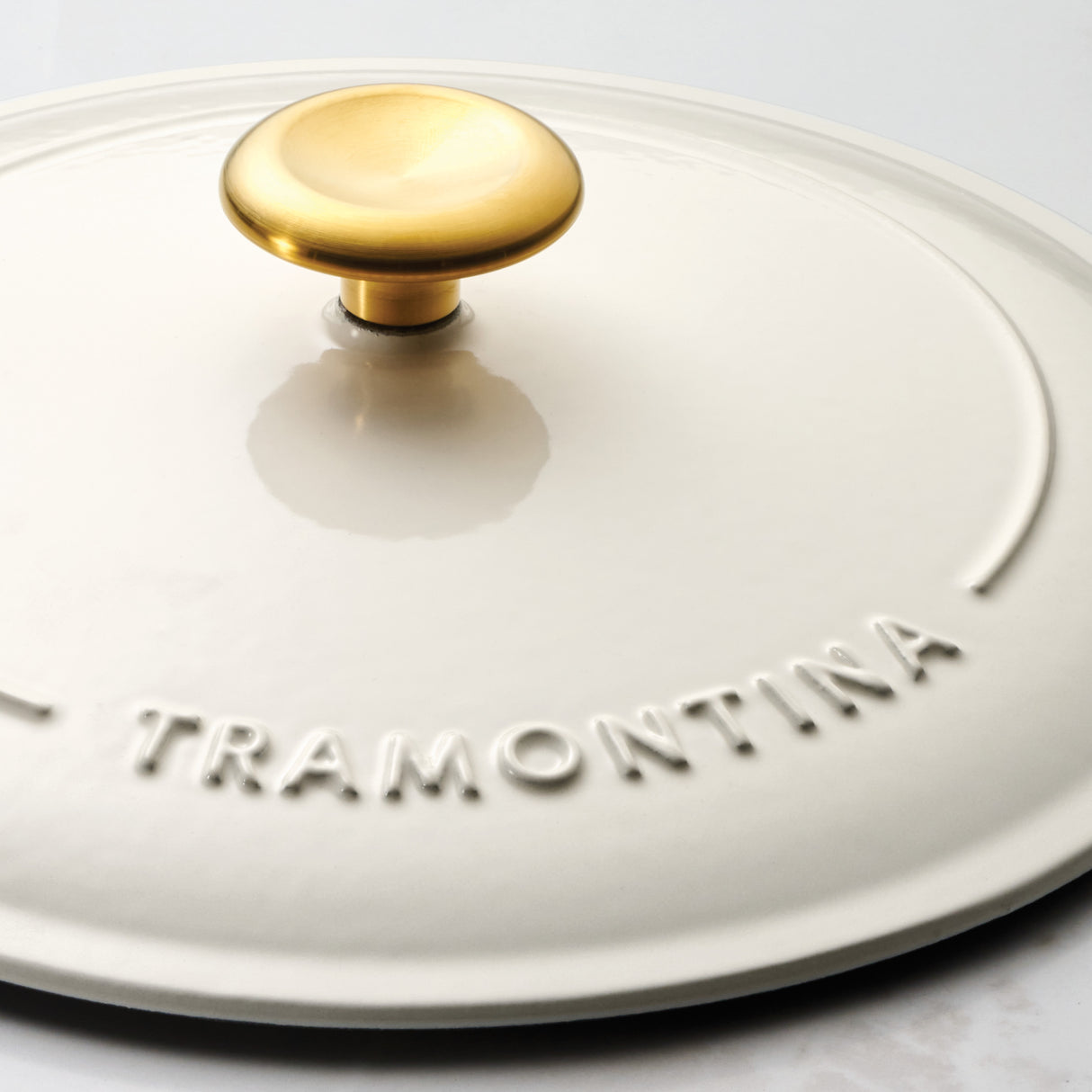 Bestow 12 Inch Enameled Cast-Iron Covered Skillet