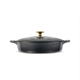 Bestow 4 Quart Enameled Cast-Iron Covered Braiser