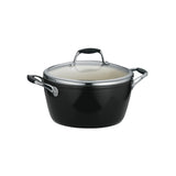 5 Quart Ceramic Covered Dutch Oven - Black