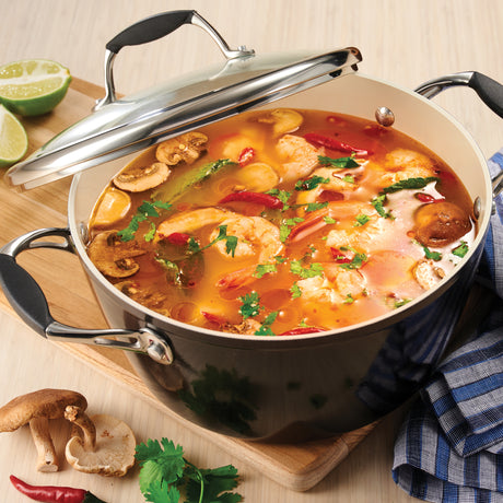 5 Quart Ceramic Covered Dutch Oven - Black