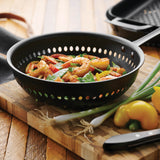 Wok 10 po - Rond - Acier au carbone