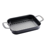 Poêle à griller de 11 po - Rectangulaire - Acier au carbone