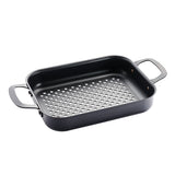 Poêle à griller de 11 po - Rectangulaire - Acier au carbone