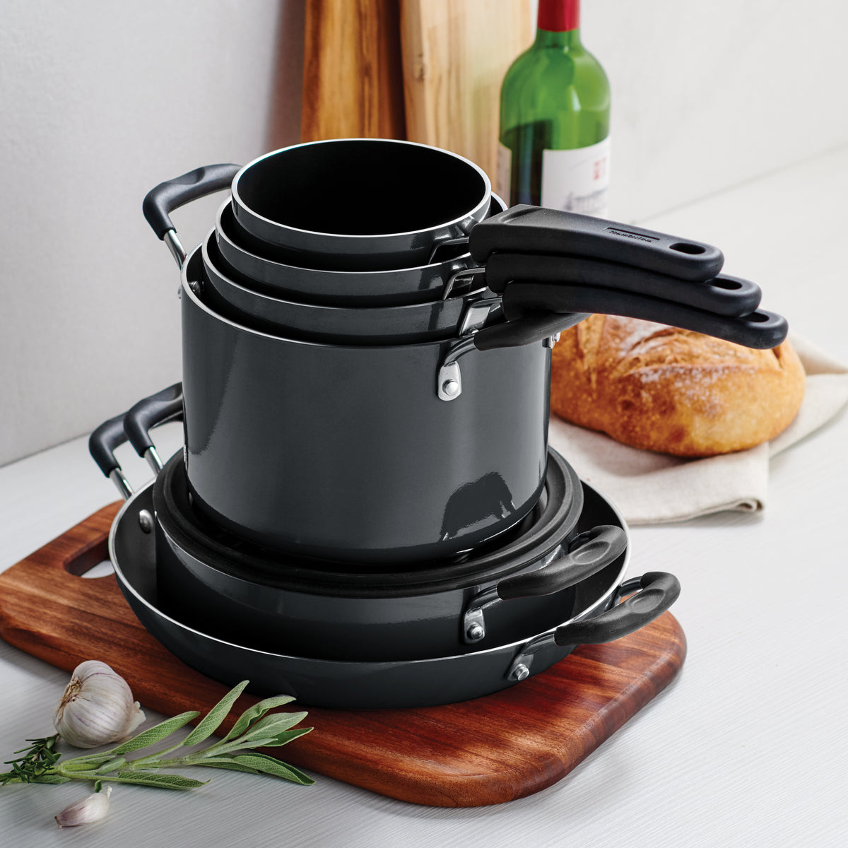 Nesting Rv Cookware Tramontina Nesting 11 Piece Nonstick Cookware Set – Tramontina Canada