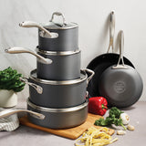 OnyxPro Hard Anodized Cookware Set