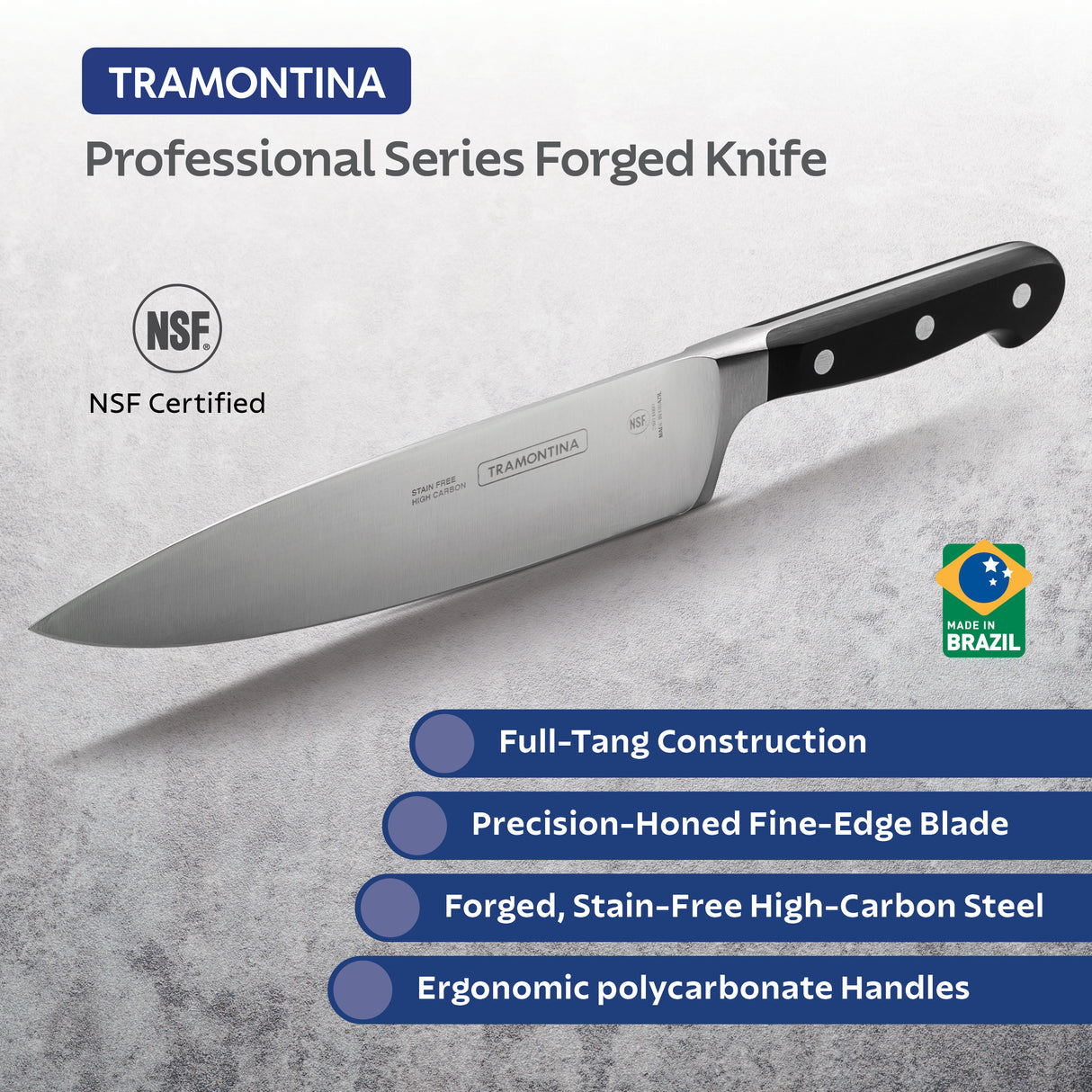 Professional 7 Piece Forged Knife Block Set