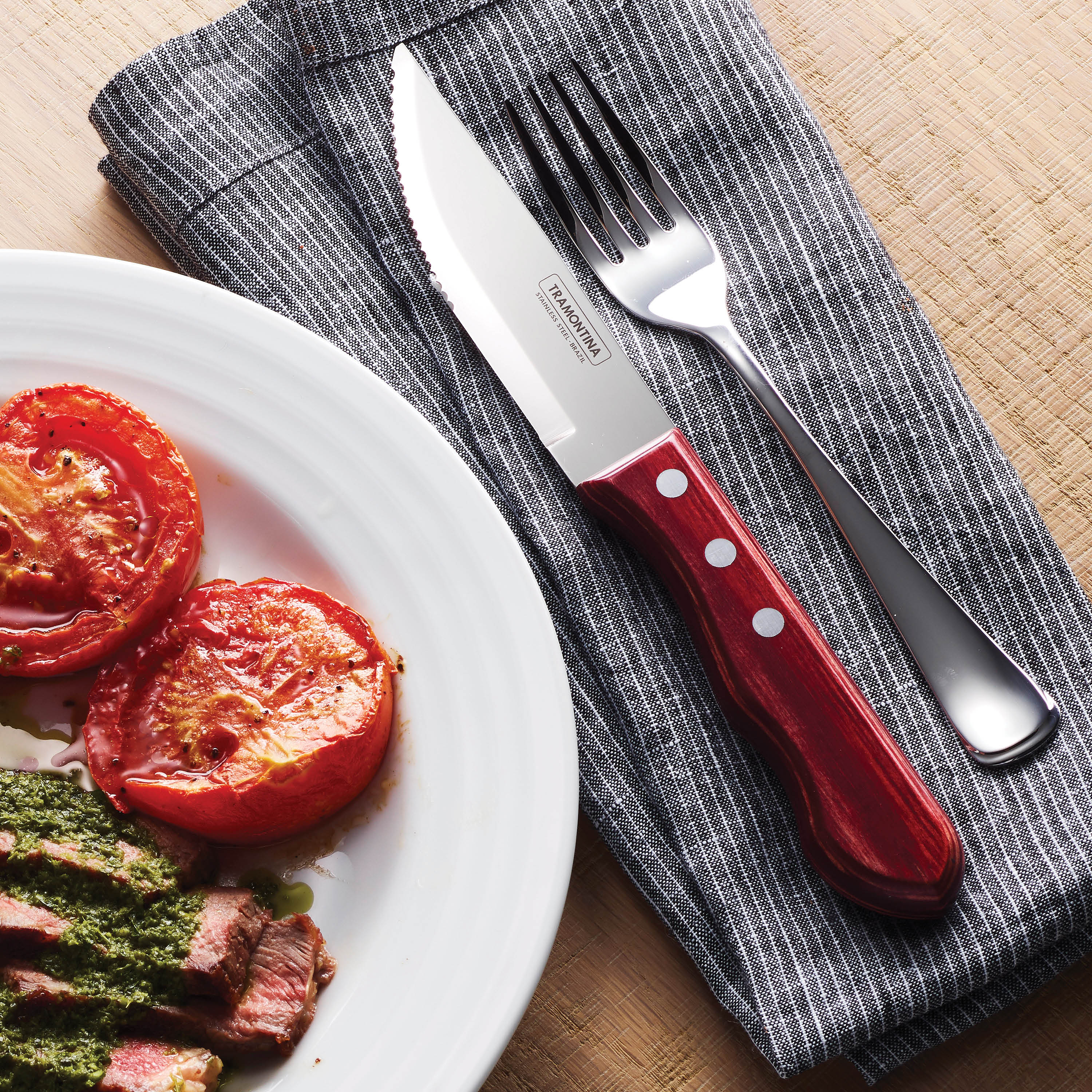 Porterhouse 4 Piece Steak Knife Set - Pointed – Tramontina Canada