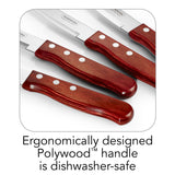 Porterhouse 4 Piece Steak Knife Set - Rounded
