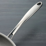 Tri-Ply Clad Covered Stainless Steel Covered Sauce Pan - Glass Lid
