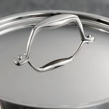Signature 8 Quart Tri-Ply Clad Stainless Steel Covered Stock Pot