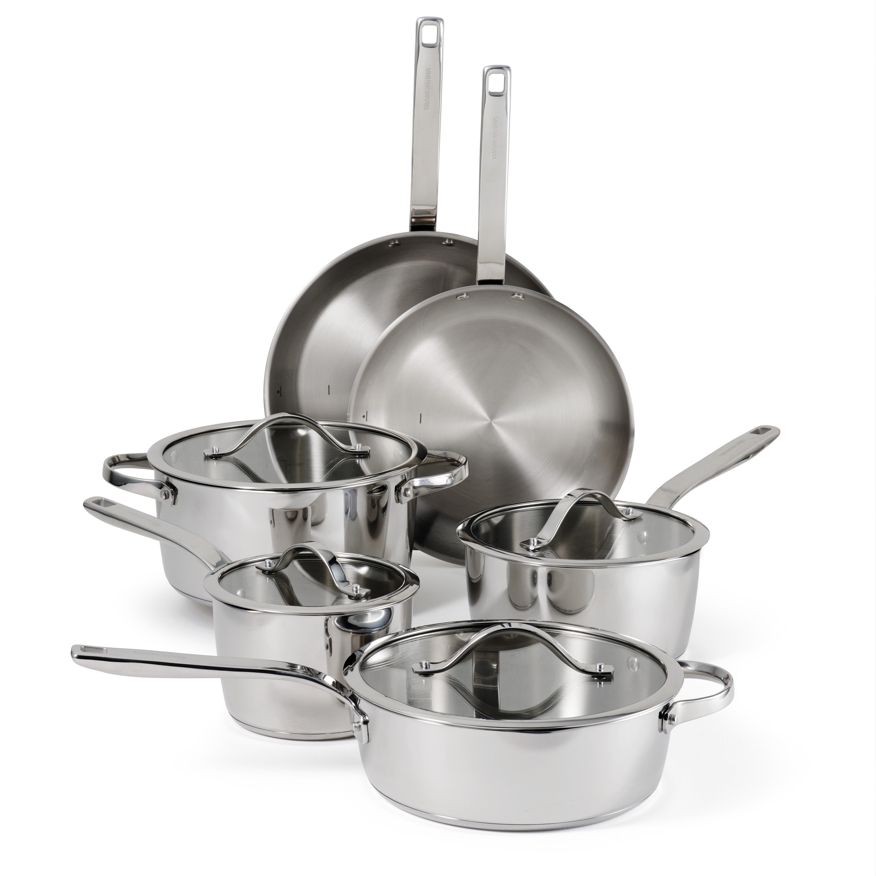 Tempo Tri-Ply Base Stainless Steel Cookware Set – Tramontina Canada