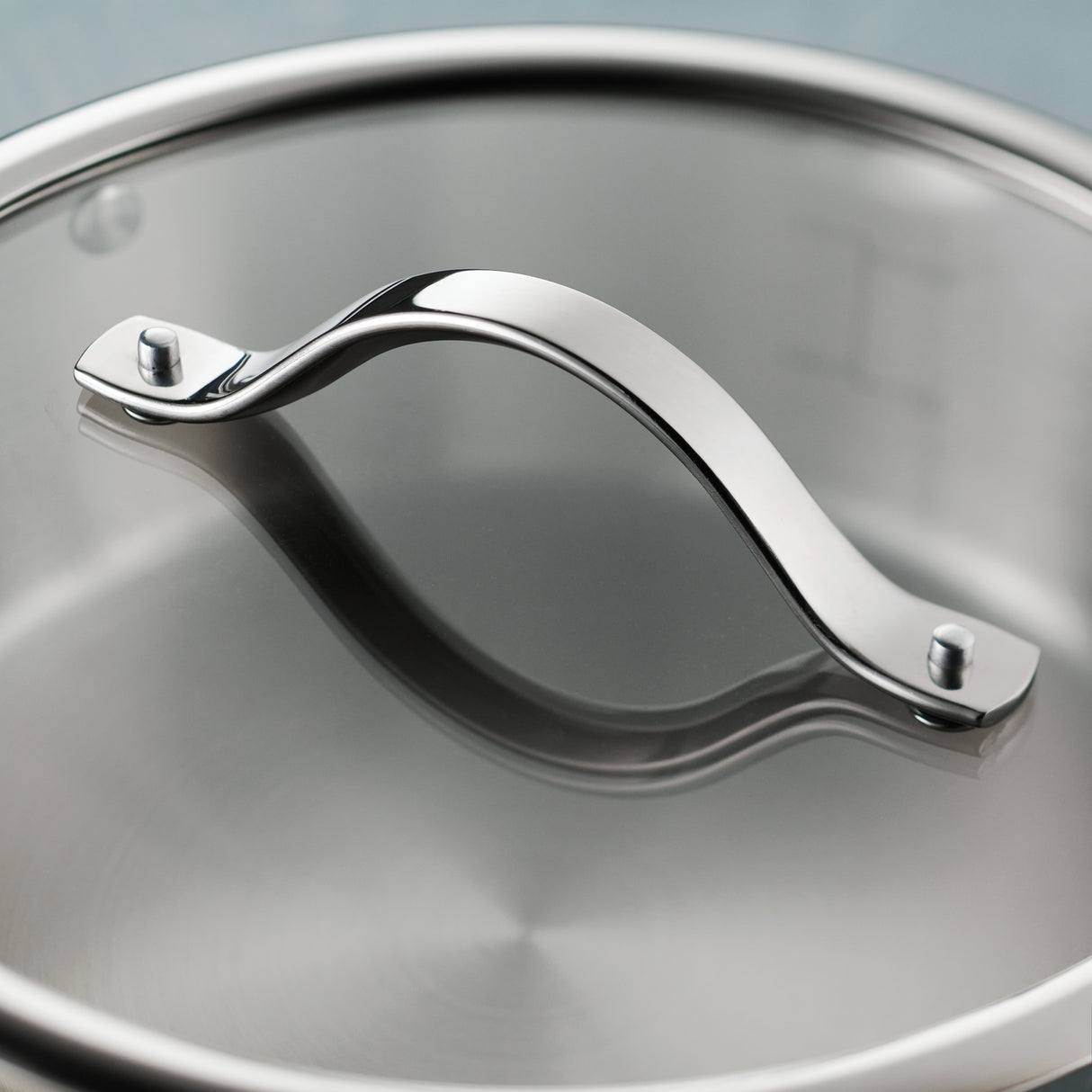 Tempo Tri-Ply Base Stainless Steel Covered Saucepan