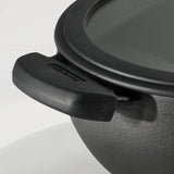 Utsava Pre-Seasoned Cast Iron Kadai with Lid