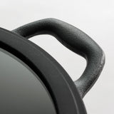 Utsava Pre-Seasoned Cast Iron Kadai with Lid