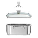 Tramontina Tri-Ply Clad 11 in Stainless Steel Roasting Pan